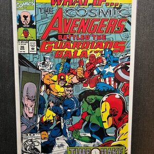 Marvel Comic: What If… #36 Avengers vs Guardians of the Galaxy